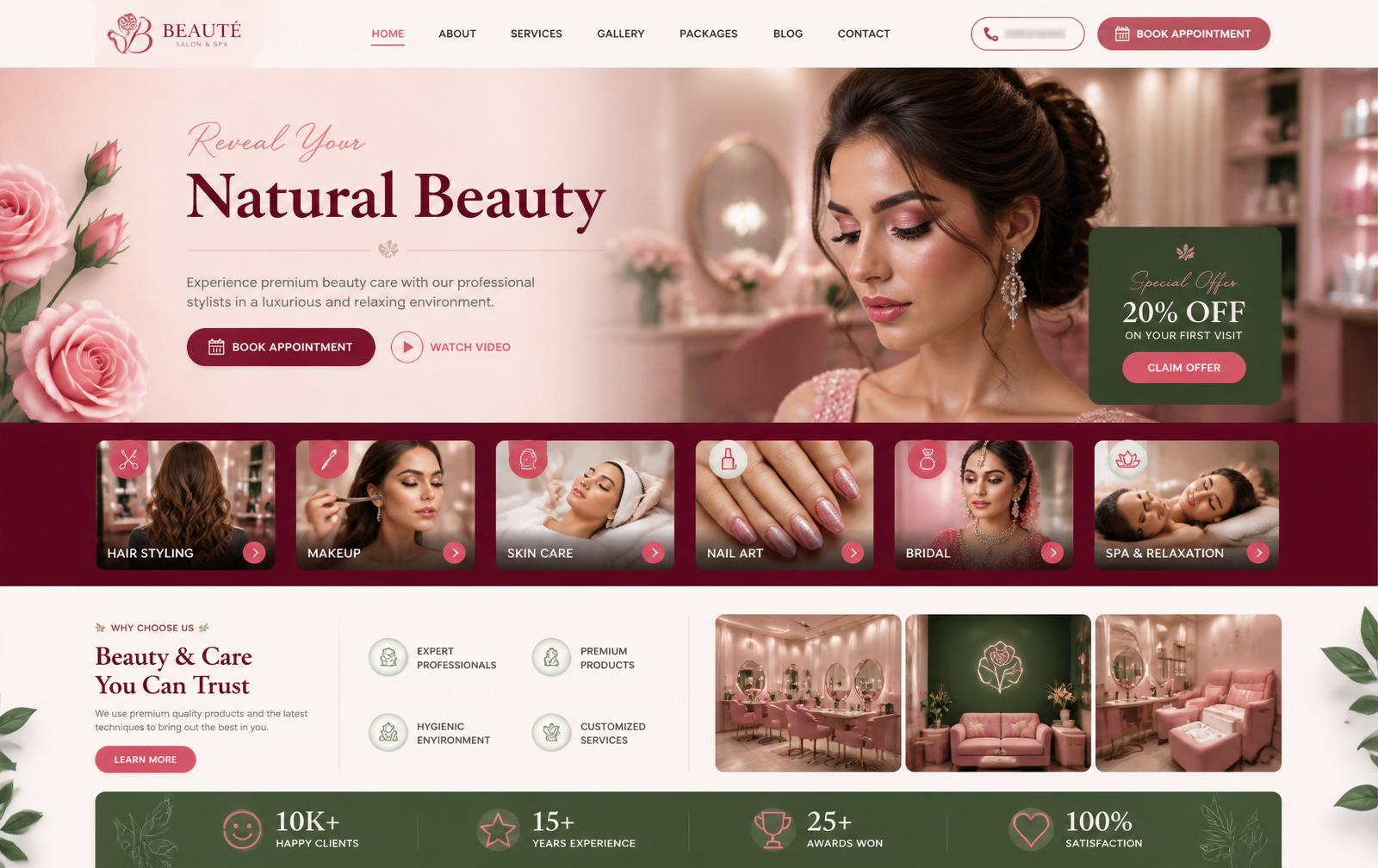 Studio Belén — Salón de belleza